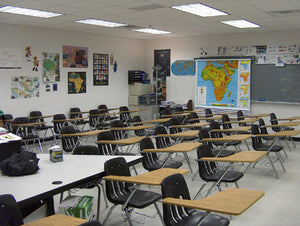 empty class room