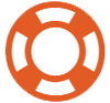 Circular Live Preserver Icon