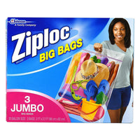 Bolsas grandes Ziploc, bolsa XXL con cremallera doble