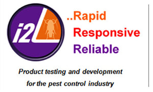 I2 Product Testing and Development for the pest control industry badge