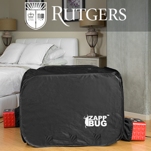 Rutgers branded over a ZappBug Oven 2 product image